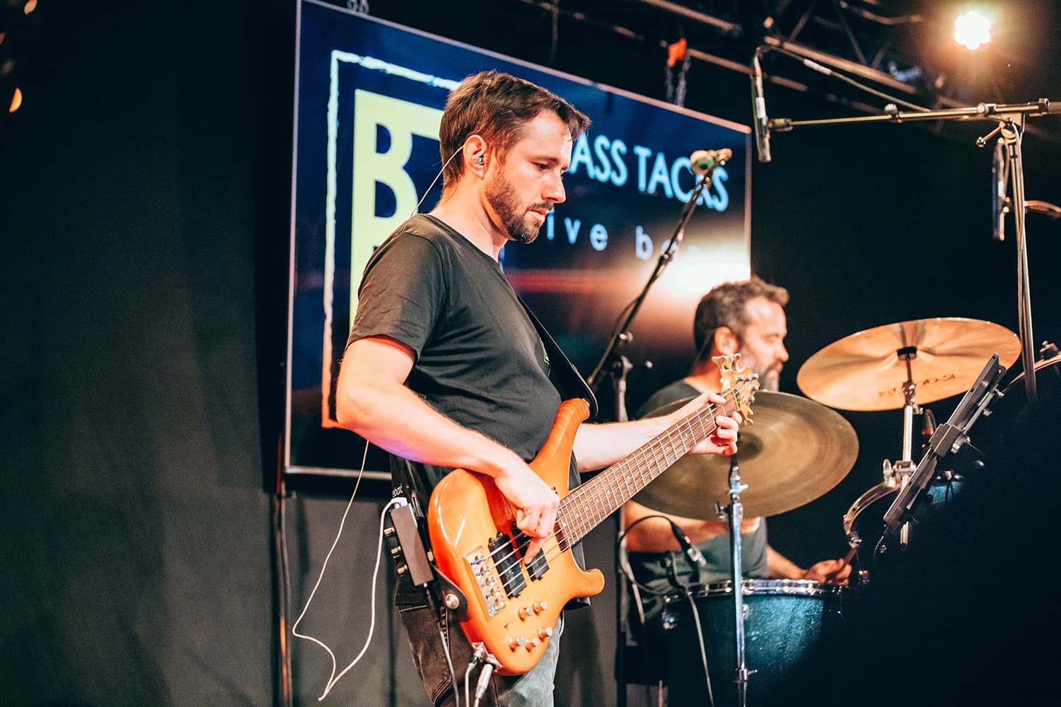 Joscha of Brass Tacks Live Band, Bass