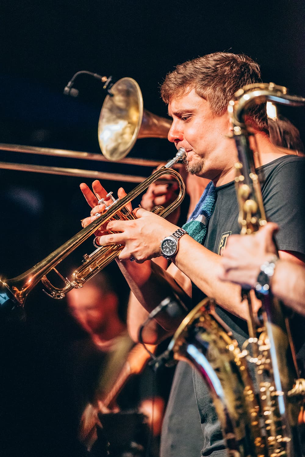 Stephan of Brass Tacks Live Band, Trumpet